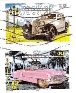 Modèles d' automobiles célèbres, dont les Citroen (fin années 50, début des années 60)